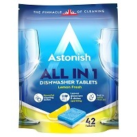 Astonish Dishwasher Lemon Tablets 42pcs